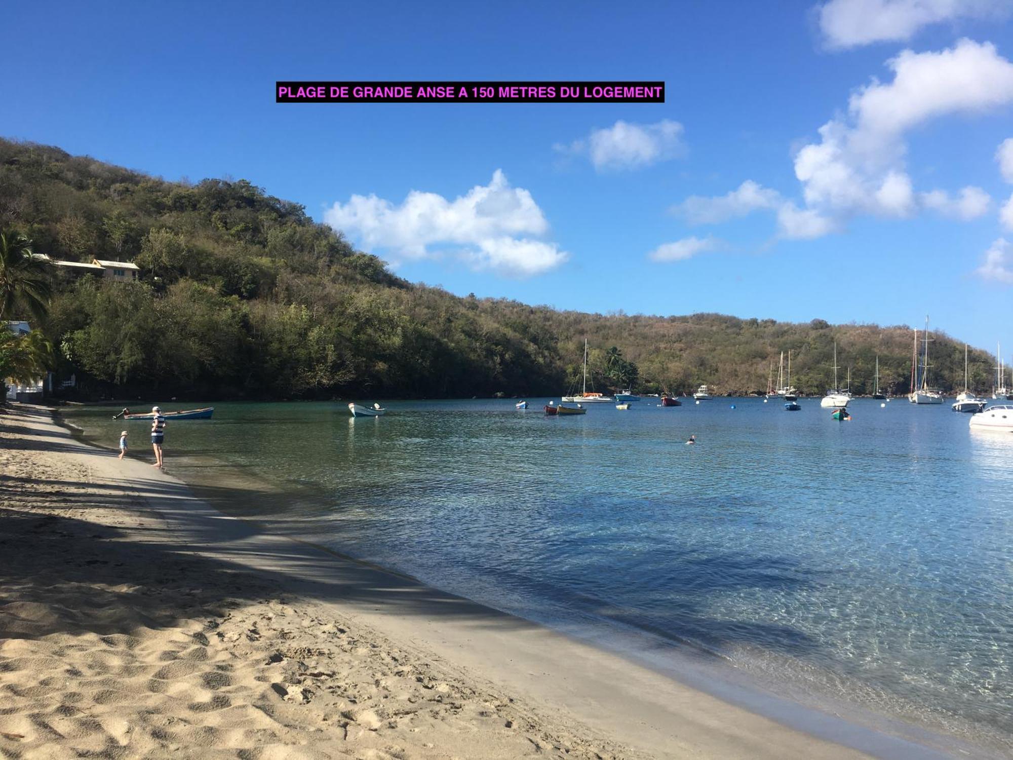 Bungalow "Doussin' Kreyol", Au Calme A 150M De La Plage Grande Anse Buitenkant foto